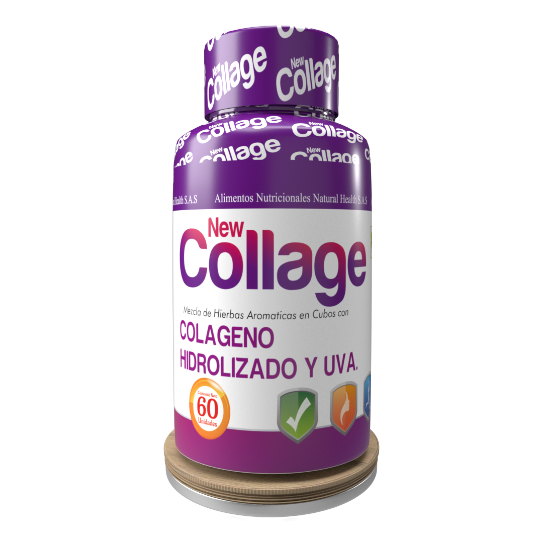 Colageno Hidrolizado y Uva  x60 Capsulas